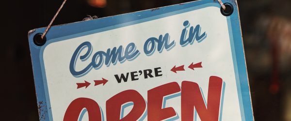 white-and-blue-come-on-in-we-ere-open-signage-2432221 white-and-blue-come-on-in-we-ere-open-signage-2432221